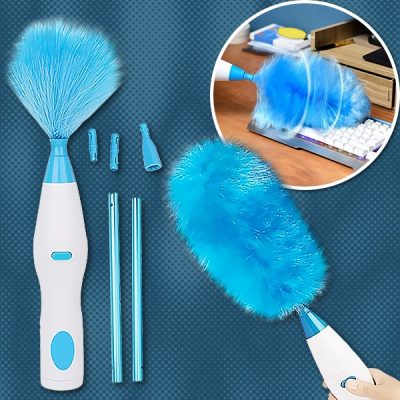 Perie electrică rotativă la 360° pentru curățarea prafului | DUSTER