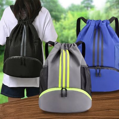 Rucsac unisex cu șnur | STRIPEBACK