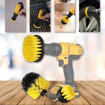 Set de perii de curățare pentru bormașini DRILLBRUSH (3 bucăți)