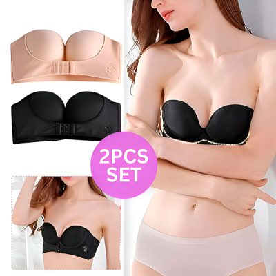 Sutien fără bretele (2 bucăți) | GLAMBRA