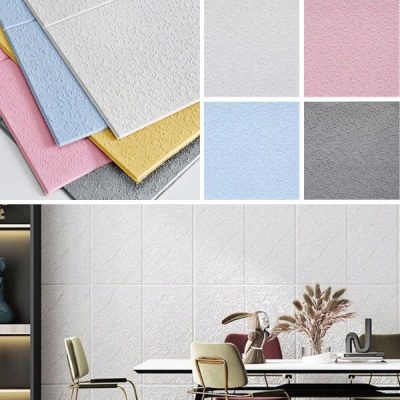 Tapet 3D autoadeziv și impermeabil (5 buc) | FORMWALL