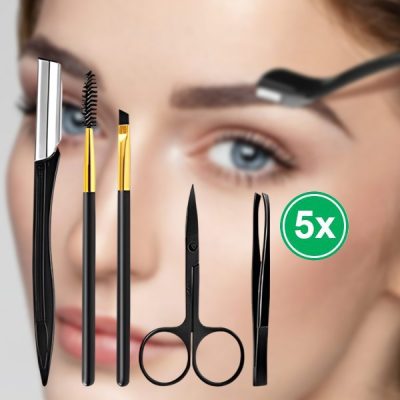 Set trimmer pentru sprâncene (5pcs) | BROWIUM