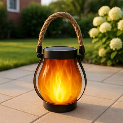 Lămpi solare cu efect de flacără dansatoare | FLAMLUX
