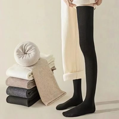 Ciorapi termici eleganți până la coapse | VIVISOCK