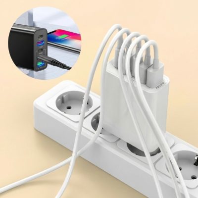 Încărcător de călătorie rapid cu mai multe porturi de 65W | SPEEDPOD